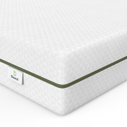 Dourxi 5.5 Inch Crib Mattress, Dual-Sided Comfort Baby and Toddler Mattress W/ Removable Cover